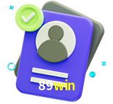 Tornar-se um membro do 89win é muito simples