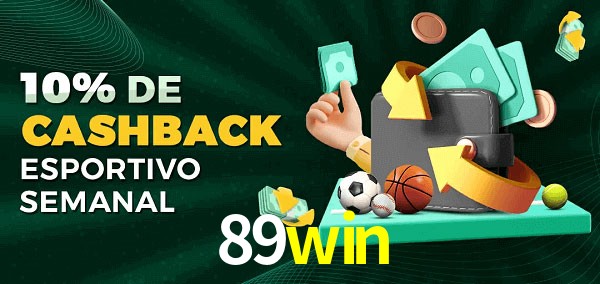 10% de bônus de cashback na 89win